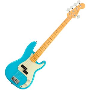 Bajo eléctrico Fender American Professional II Precision Bass® V Maple - Miami Blue